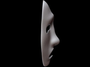 Mask Comedy Drama 3D Модель
