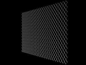Wire Fence 3D-Modell