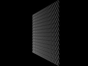 Wire Fence 3D Model