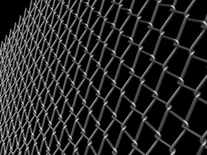 Wire Fence 3D-Modell