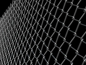 Wire Fence 3D Model