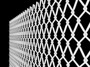 Wire Fence 3D-Modell