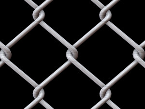 Wire Fence 3D-Modell