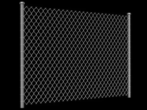Wire Fence 3D Model