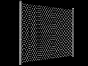 Wire Fence 3D 模型