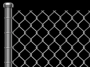 Wire Fence 3D Model
