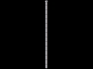Wire Fence 3D Model