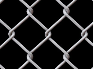 Wire Fence 3D Model