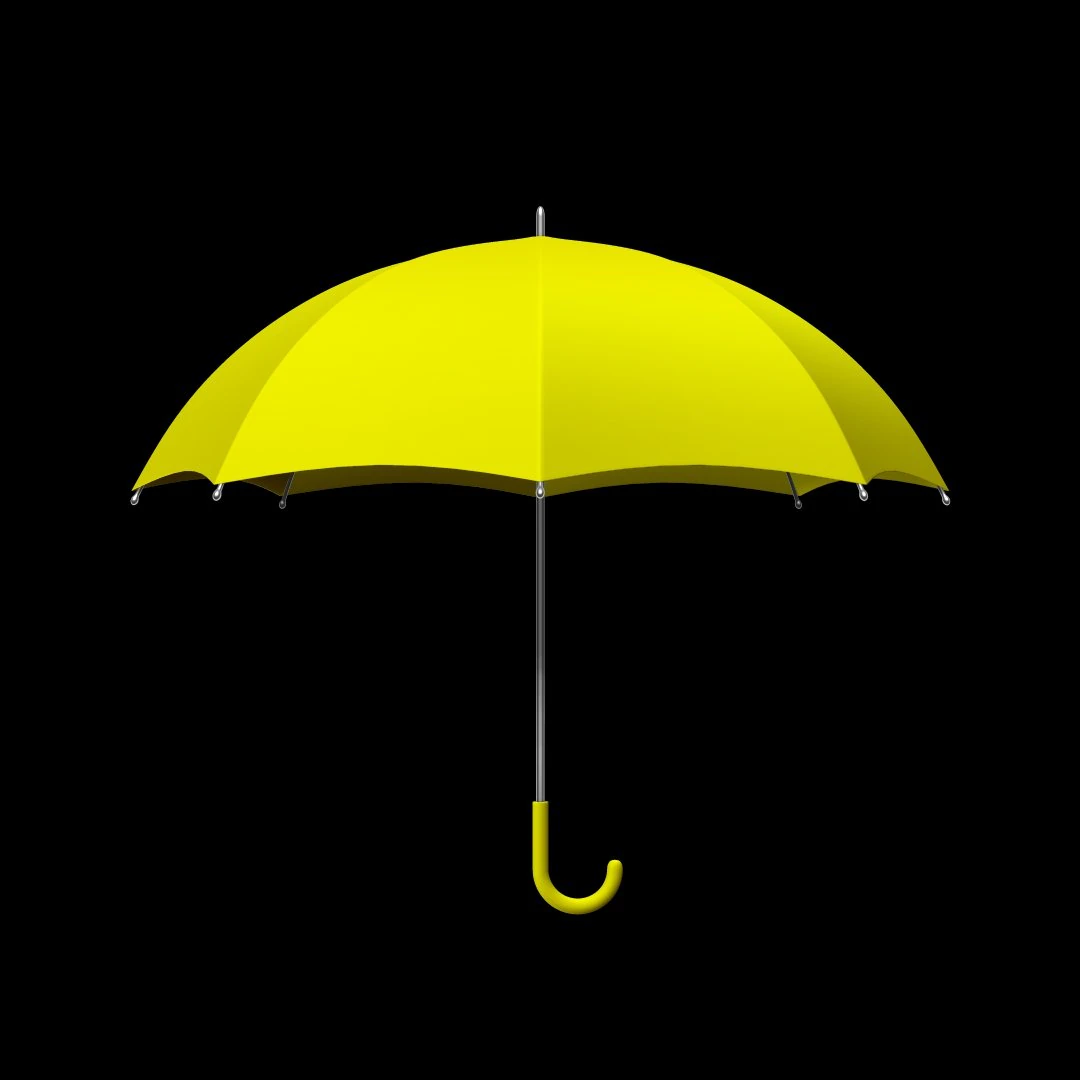 Umbrella 3D Model .c4d .max .obj .3ds .fbx .stl .blend 