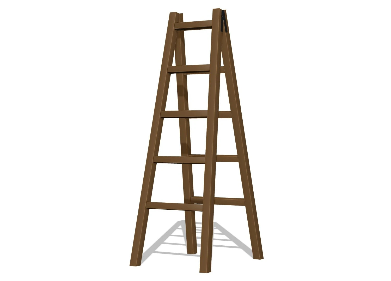 Ladder 3D Model .c4d .max .obj .3ds .fbx .stl .blend 