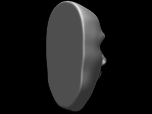 Face Wall Art Modello 3D