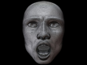 Face Wall Art Modello 3D