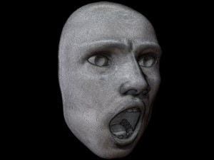 Face Wall Art Modello 3D