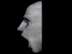 Face Wall Art Modello 3D