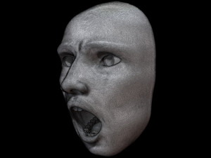 Face Wall Art Modello 3D