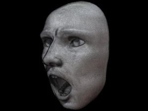 Face Wall Art 3D Model