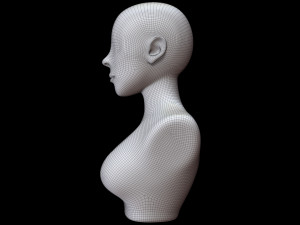 Mannequin Female 3D Model
