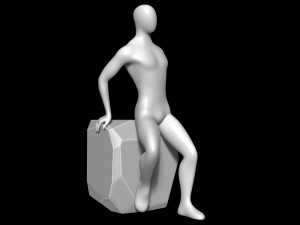 Mannequin Male 3D Модель