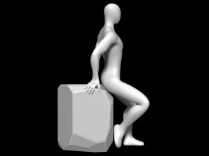 Mannequin Male 3D Model