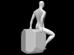 Mannequin Male 3D Model