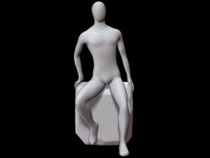 Mannequin Male 3D Модель