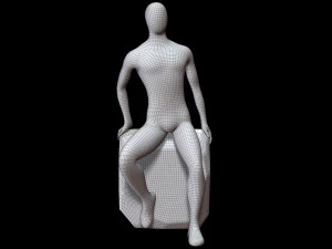 Mannequin Male 3D Model