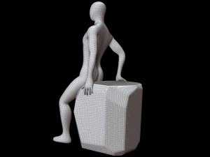 Mannequin Male 3D Model