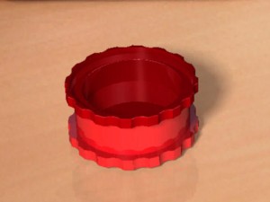 garlic grinder 3D-printmodel