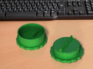 moedor de alho Modelo de Impressão 3D