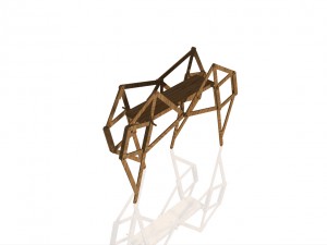 toy made with popsicle sticks theo jasen based Model 3D