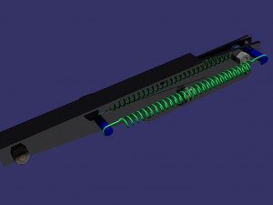 coffee table with mechanism Modello 3D