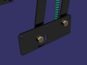coffee table with mechanism Modello 3D