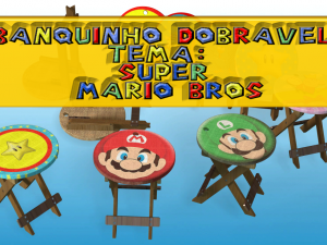 super marios folding stool plans on youtube video Modelo 3D