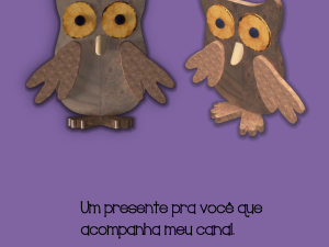 owl ornament with simulation 3D Model