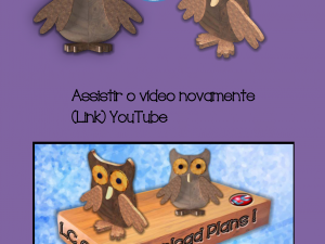 owl ornament with simulation 3D Model
