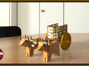 popular brazilian ornament 3D Модель