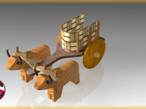 popular brazilian ornament 3D Модель