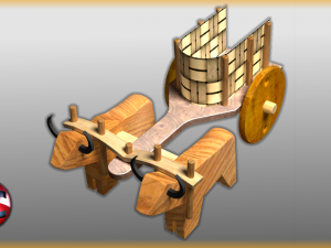 popular brazilian ornament 3D Модель