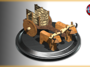 popular brazilian ornament 3D Модель