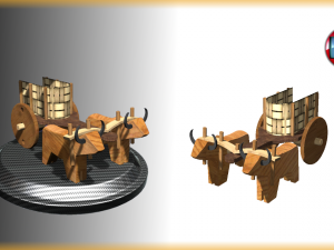 popular brazilian ornament 3D Модель