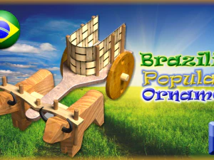 popular brazilian ornament 3D Model