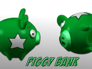 piggy bank toy 3D Print Model