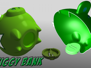 piggy bank toy Modelo de Impressão 3D