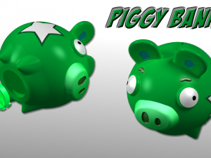 piggy bank toy Modelo de Impressão 3D
