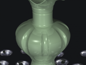 vase and cup 3D Baskı Modeli