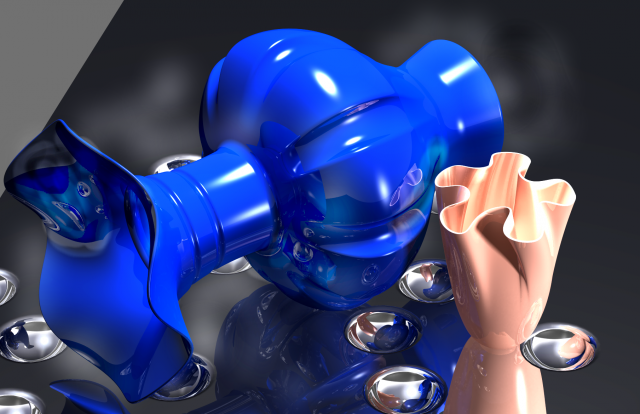 vase and cup 3D Baskı Modeli .c4d .max .obj .3ds .fbx .stl .blend 