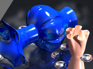 ваза і чашка 3D Принт Модель