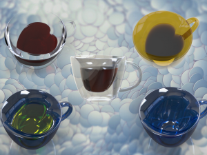 vase and cup 3D Baskı Modeli