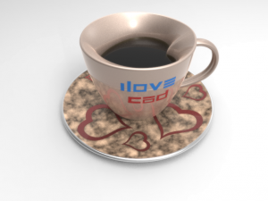 vase and cup 3D Baskı Modeli