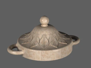 vase with lid 3D Print Model